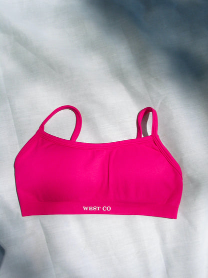 Raspberry Enduro Bra