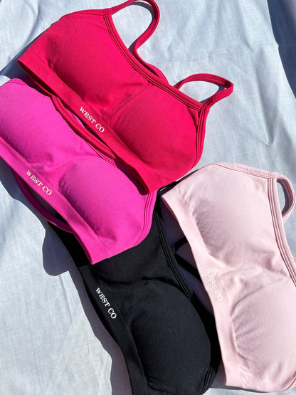 Raspberry Enduro Bra